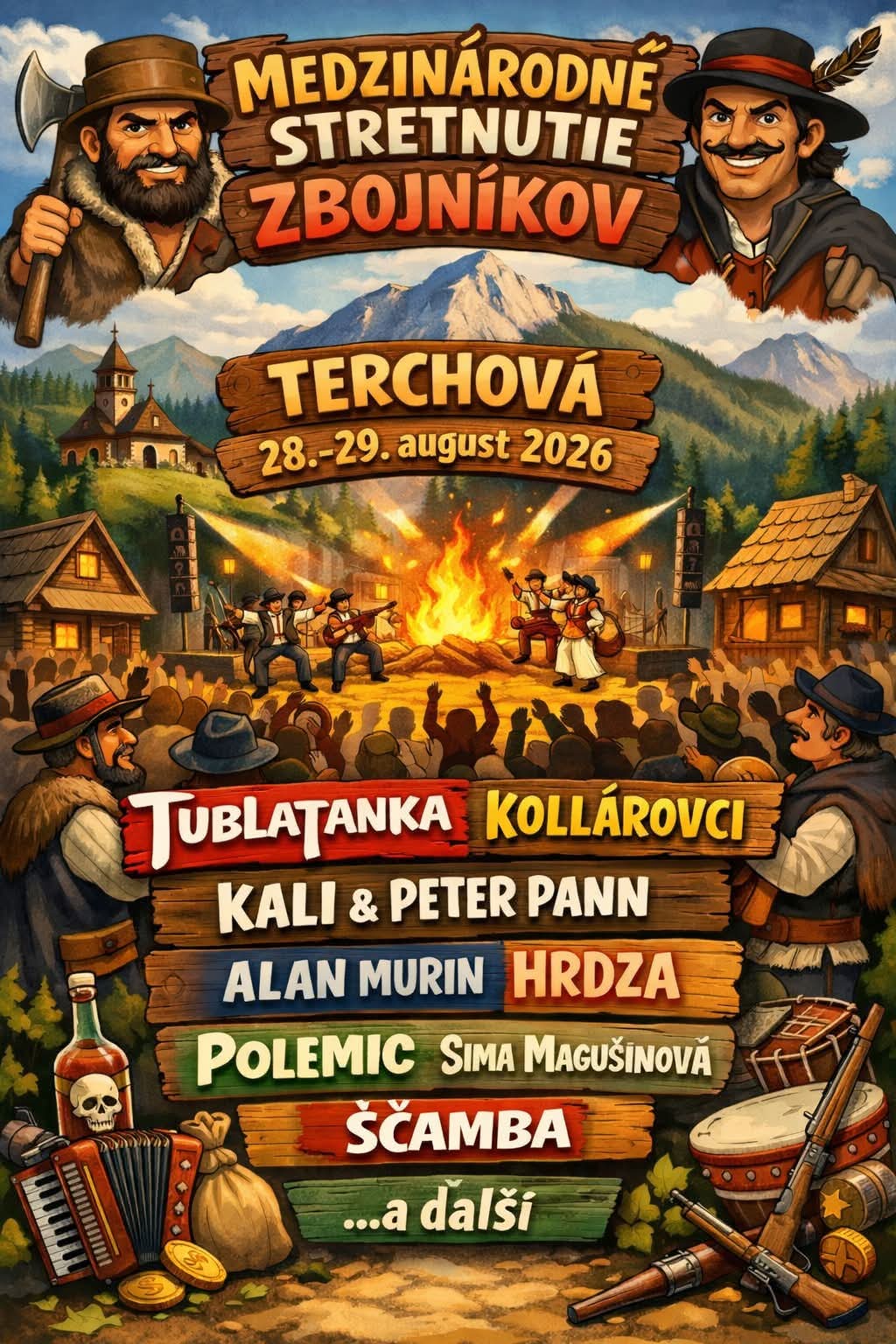 plagat zbojnici terchova 2026